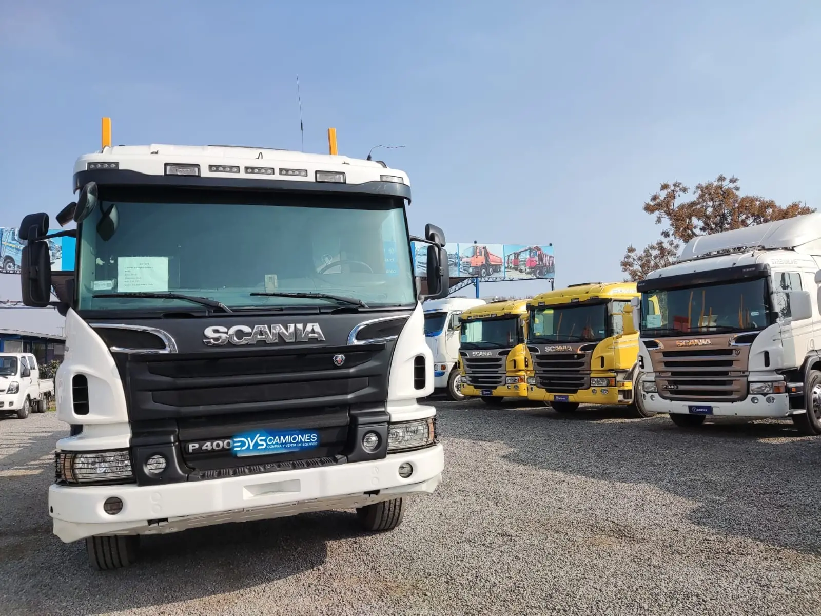 Camión Forestal Scania P400 - Año 2015 - 3 Ejes - Automatic - Blanco 