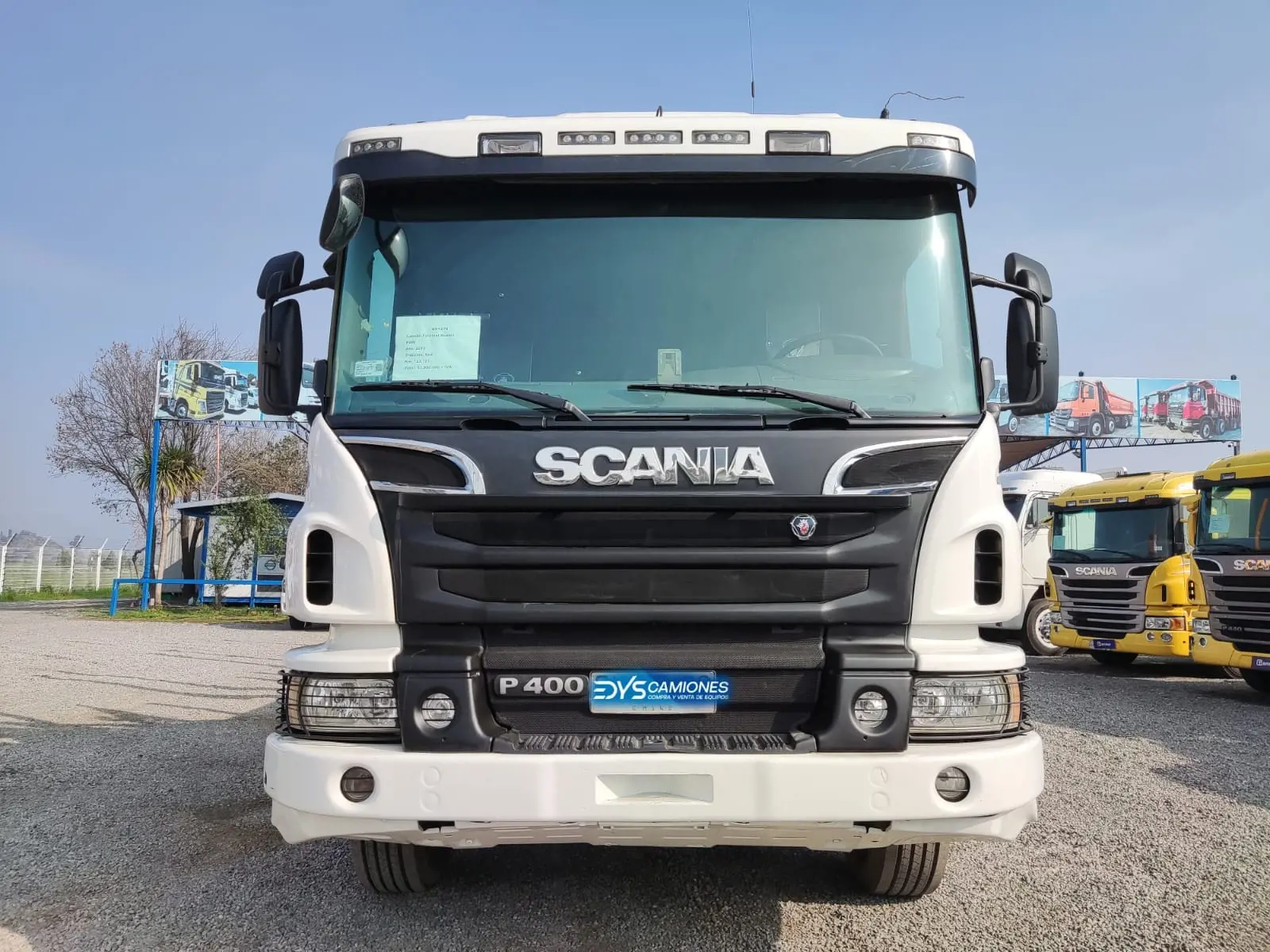 Camión Forestal Scania P400 - Año 2015 - 3 Ejes - Automatic - Blanco 
