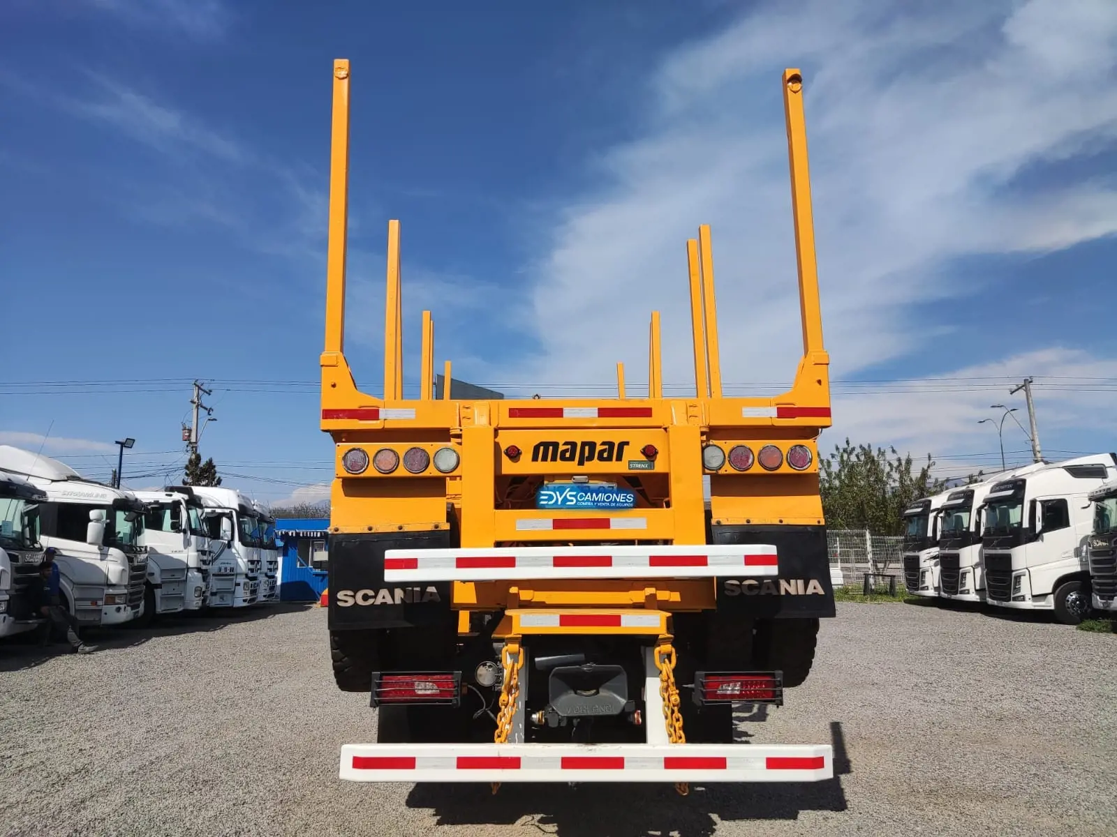 Camión Forestal Scania  G400 - Año 2017 - 3 Ejes - Automatic - Blanco 