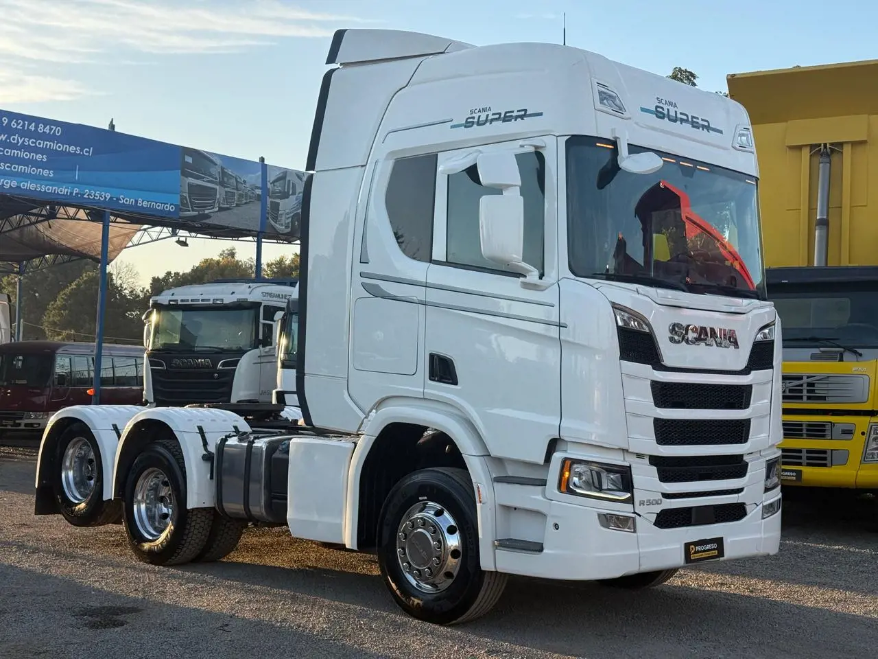 Tracto camion scania R500 - Año 2020 - 2 Ejes - Automatic - blanco