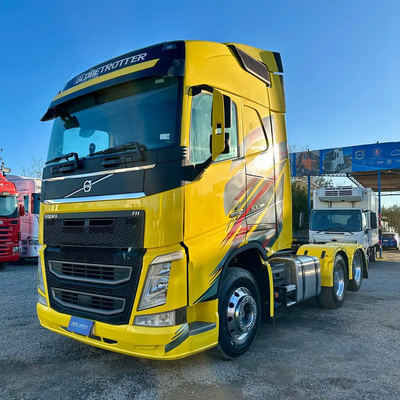 Tracto camión Volvo FH500 - Año 2019 - 3 Ejes - Automatic - AMARILLO