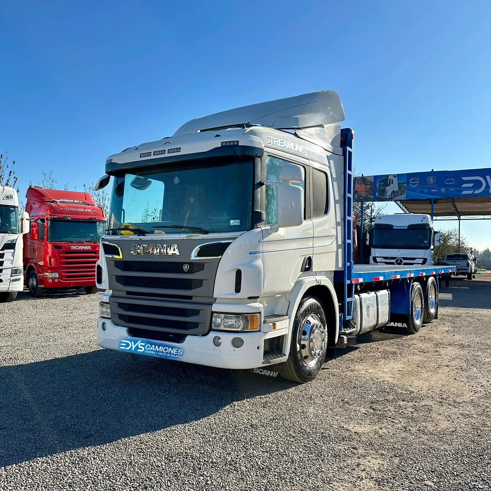 Camión Scania P310 - Año 2015 - 3 Ejes - Automatic - Blanco