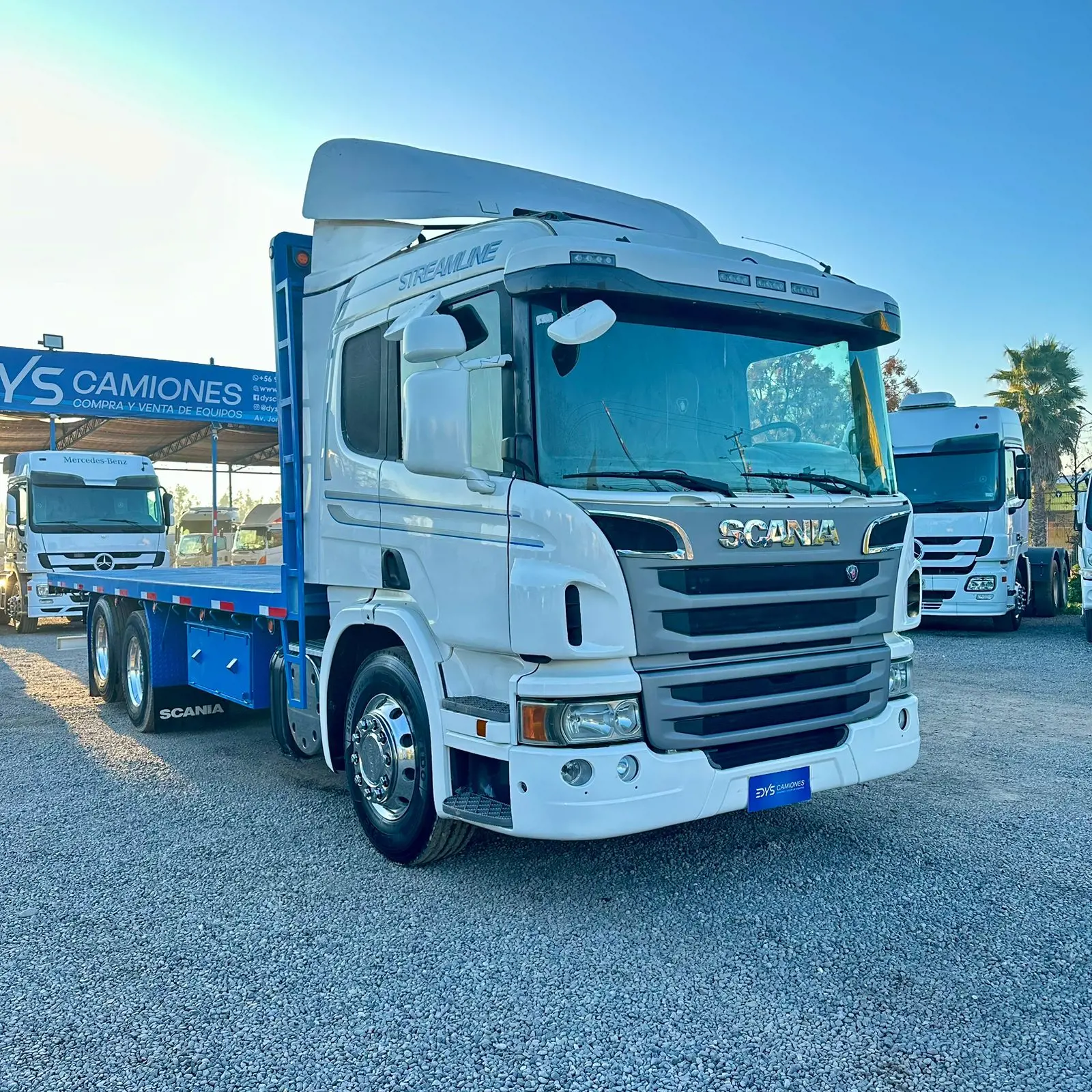 Camión Scania P310 - Año 2015 - 3 Ejes - Automatic - Blanco