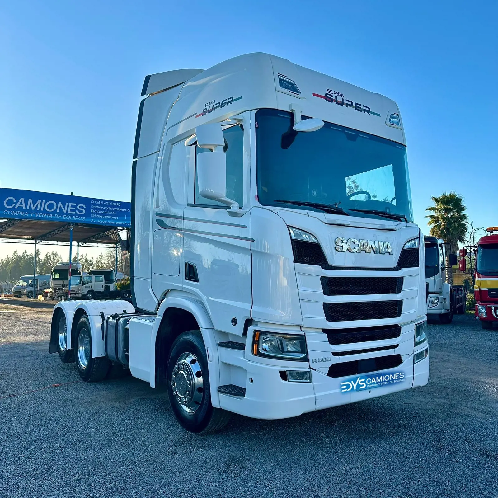 Tracto Camión Scania R500 - Año 2020 - 3 Ejes - Automatic - BLANCO