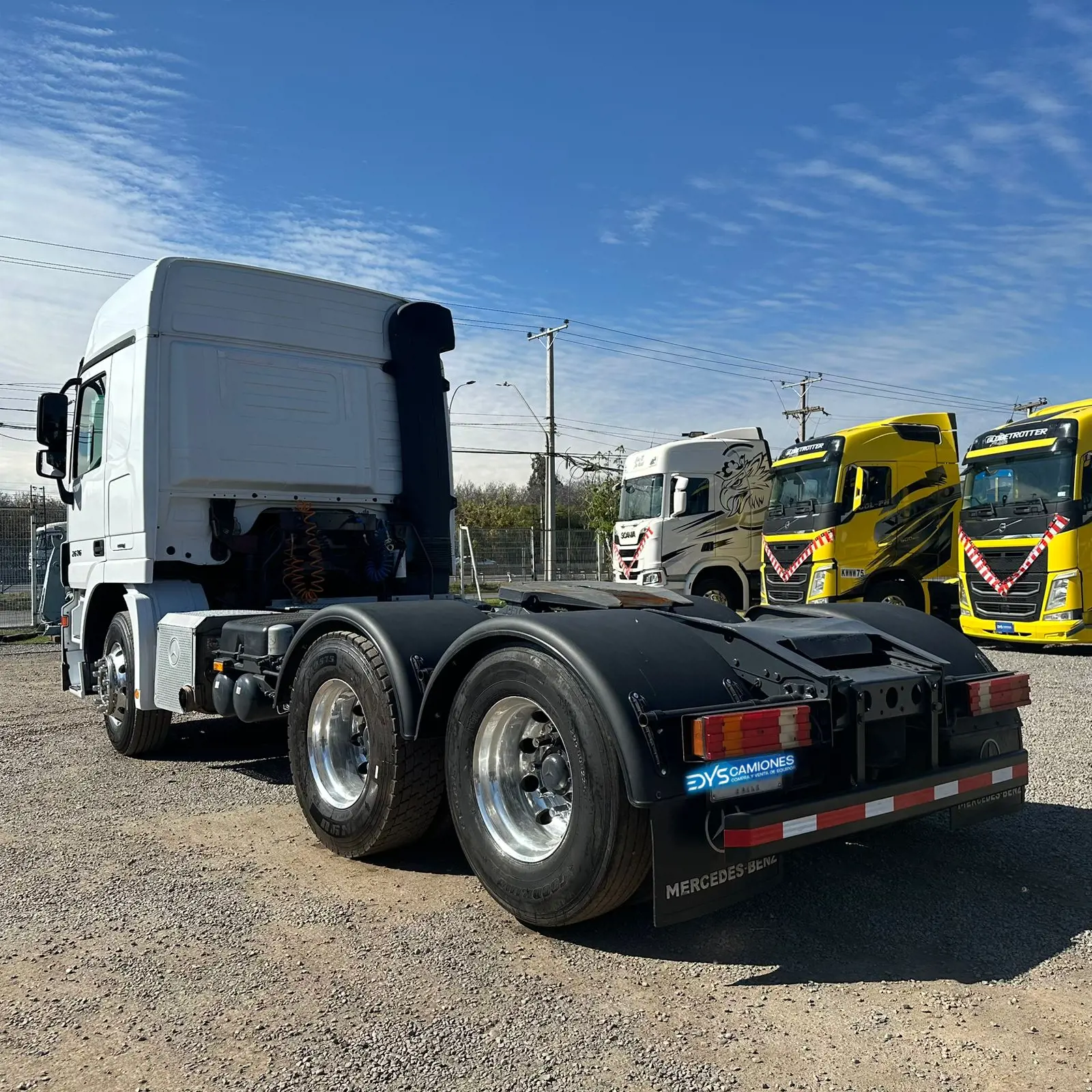 Tracto Camion Mercedes Benz 2636 - Año 2015 - 3 Ejes - Automatic - Blanco
