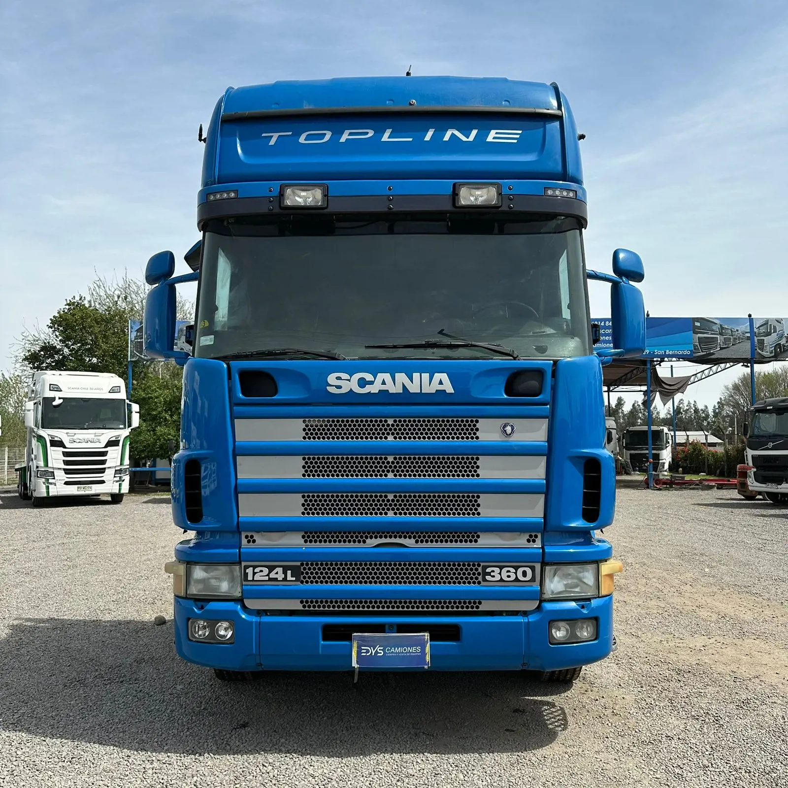 Camión Scania 380 - Año 2005 - 3 Ejes - Manual - Azul 